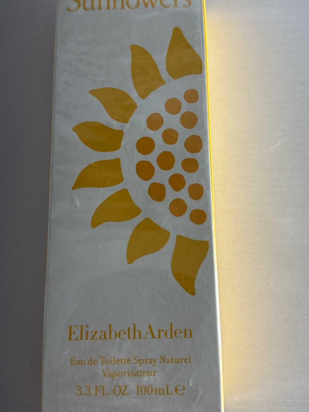Elizabeth Arden Yellow Sunflower Graphic Wall Art Panel